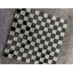 Buy cheap Electroplated Glass Mosaic Tiles 300x300mm for Swimming Pools from wholesalers