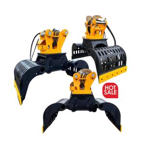 Buy cheap 4 - 36ton Sorting Grab Gripper Excavator Hydraulic Demolition Grapple from wholesalers