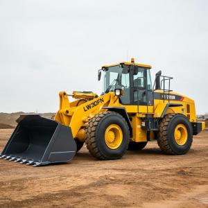 Wheel Loader LW300FN 3 Ton Front End Loader With Attachment