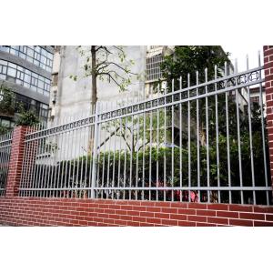 Buy cheap Iso 9001 Steel Picket Fence Wrought Picket Top Garden 6 Ft Tall Durable Prefabricated from wholesalers