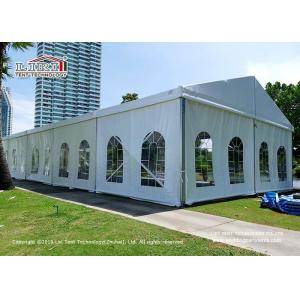 Buy cheap Movable 6m To 10m Width Garden Party Tents With Glass Wall And Window from wholesalers