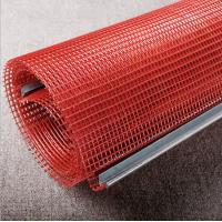Buy cheap Tensioned Hook Polyurethane Screen red wire screen mesh with hooks no blind product