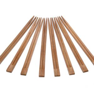 Buy cheap sushi chopsticks disposable nature bamboo chopstick with custom logo from wholesalers