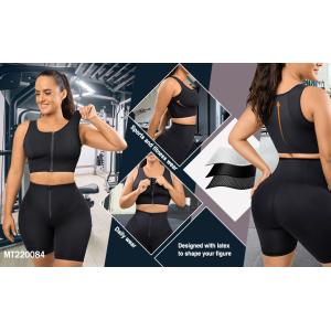 Buy cheap HEXIN Slimming Latex High Waist Women Shorts with QUICK DRY 2022 Waist Trainer Vest from wholesalers
