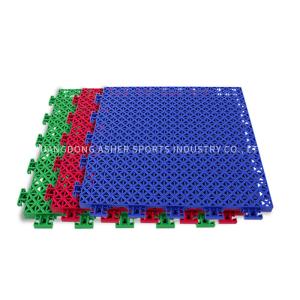 Recyclable Interlocking Basketball Flooring PP Material Indoor Use