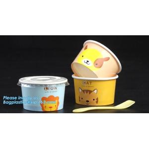 Buy cheap Biodegradable gelato paper cup 7oz,Top Selling disposable paper cups for icecream ,hot sale icecream paper cup bagease from wholesalers