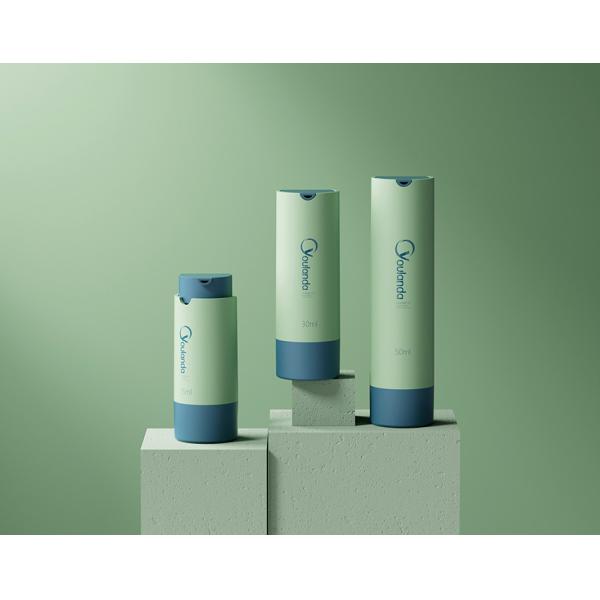 3pcs Plastic Airless Bottle Empty Refillable Airless Pump Bottles Customized