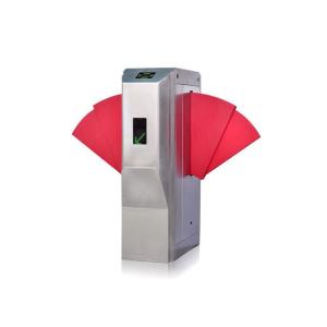 3s Reset Flap Barrier Gate DC24V IP44 Three Arm Turnstile With Telescopic Wings