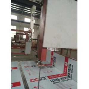 Buy cheap Sponge Block Vertical Cutting Machine , Sponge Cutting Machine Long Life from wholesalers