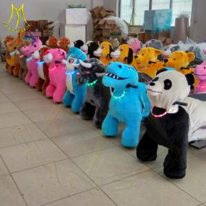 Hansel token operated animal electric rides indoor amusement park rides kiddie