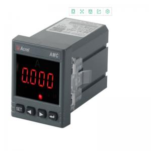 China AMC48-AI RS485 Electronic Power Meter AC Digital Amp Meter Panel Mounted on sale