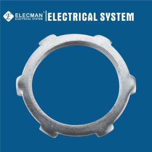 Buy cheap Zinc Plated Steel IMC Rigid Conduit Locknut 2" 4" Without Grounding Screw from wholesalers