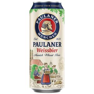 Buy cheap German Paulaner HD Plated Printing Aluminum Beer Can 16.9oz from wholesalers