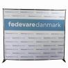 Buy cheap 10' W X 8' H Step Repeat Adjustable Banner Stands Telescopic Backdrop from wholesalers