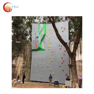 China Non Fading Training Outdoor Wall Climbing EN 12572 Flat Climbing Board Wall on sale