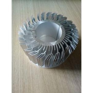 Buy cheap Aluminum High Precision Extrusion Heat Sink with CNC Machining from wholesalers