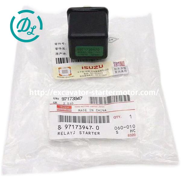 Quality EexcavaStart ISUZU 4HK1 Engine Starter Relay OEM 8-97173947-0 for sale