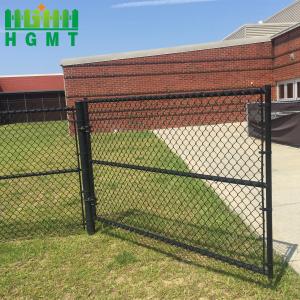Buy cheap 9Gauge Black PVC Coated Chain Link Fence 50FT Per Roll from wholesalers