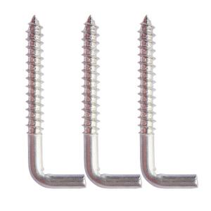 Buy cheap Zinc Plated L Type Wood Screw Hook Eye Seven Shaped L Shaped Right Angle Self Tapping Wood Screws from wholesalers