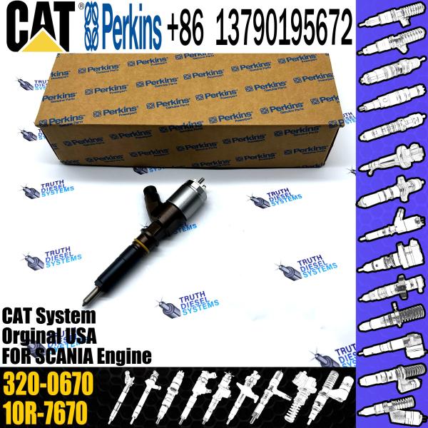 Buy cheap Diesel Common Rail Fuel Injector assembly 10R-7670 320-0670 for C-aterpillar C4.2/C6.4 engine from wholesalers