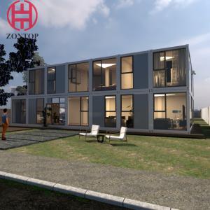 Buy cheap Zontop Modern Luxury Quick Concrete Construction Complete Large Bolt Prefabricated Container House from wholesalers
