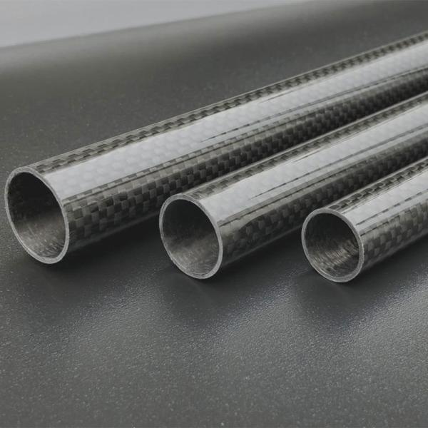 Buy cheap Roll Wrapped Carbon Fiber Tube with T700 Equivalent Carbon Fiber for High Strength-to-Weight Ratio and Thermal Stability from wholesalers