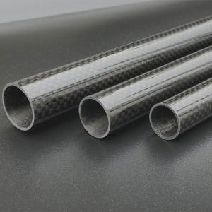 Buy cheap Roll Wrapped Carbon Fiber Tube with T700 Equivalent Carbon Fiber for High Strength-to-Weight Ratio and Thermal Stability from wholesalers