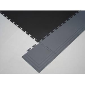 Buy cheap Black PVC Interlocking Floor Tile 500*500mm Smooth Surface For Use In Garages Workshop And Factories from wholesalers