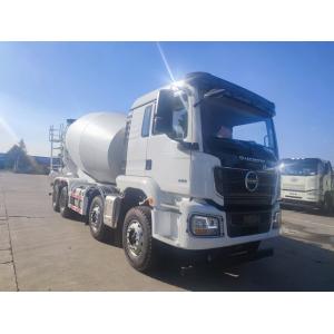 Buy cheap 8x4 Concrete Conveyor Truck SHACMAN H3000 Concrete Transit Mixer 375HP White from wholesalers