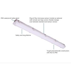 LED Tri-proof Light Industrial IP66 2ft/4ft/5ft/8ft Easy Installation Warehouse