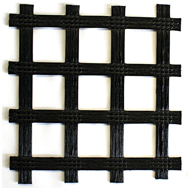 Wear Resistance Bitumen Biaxial Polyester Geogrid For Soft Soil Road Reinforceme
