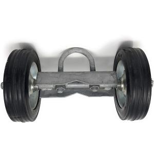 6" Rolling GATE Carrier Wheels For Chain Link Fence Rolling Gates Anti Rust