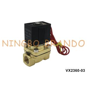Buy cheap VX2360-03 3/8'' SMC Type Brass Solenoid Valve For Water Air 220V 110V 24V from wholesalers