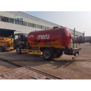 Buy cheap Q345R Tank 5T LPG Bobtail Truck For Cylinder Refilling from wholesalers