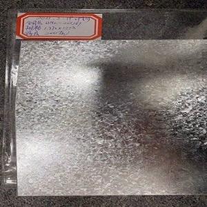 Z20 Pre Coated Galvanized Sheets Zero Spangle