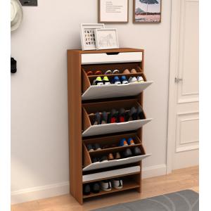 Buy cheap Three Layer MDF Shoe Wooden Cabinet With Shaker Door from wholesalers