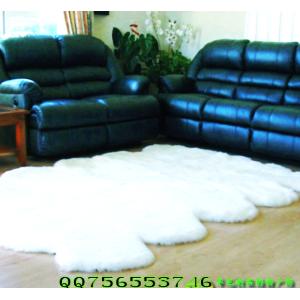 Buy cheap Round Sheepskin Cushion Pads Seat Sleeping Wool Mat from wholesalers