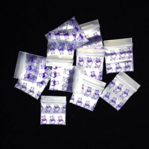 Buy cheap Resealable Seal Magic Mini Plastic Zipper Bags Customized Design from wholesalers