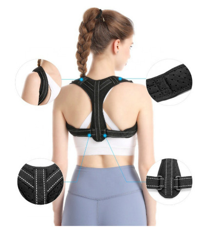 Quality Back Posture Corrector Brace Best Elastic Posture Shoulder Support Perfect for Womens, Mens for sale