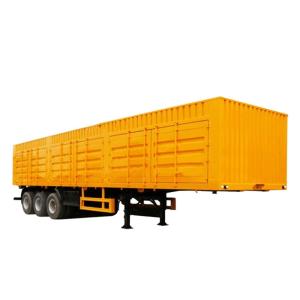 Buy cheap Aluminum Alloy Dry Van Semi Trailer with Open Wing Design and Dual Line Braking System from wholesalers