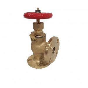 Buy cheap Marine Angle flange check valve   JIS  bronze  5K  10K  16K from wholesalers