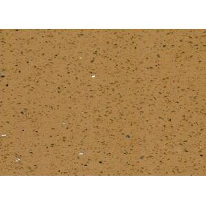 Buy cheap Yellow Quartz Stone Tiles Decorative  Kitchen Worktops Colors Customizable from wholesalers
