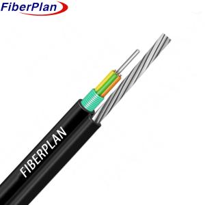 Buy cheap GYTC8S Armored Outdoor Figure 8 Self Supporting Fiber Optic Cable 2 4 6 8 12 24 36 48 96 128 144 Core from wholesalers