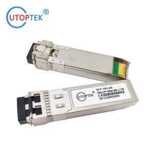 China SFP-10G-SR optical Transceiver 10G SFP+ SR MM LC 850nm 300m compatible with Cisco/Huawei/HPE/Aruba/Juniper/Mikrotik on sale