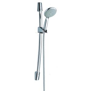Buy cheap Chrome Modern Adjustable Shower Riser Rail Kit with One Sprays from wholesalers