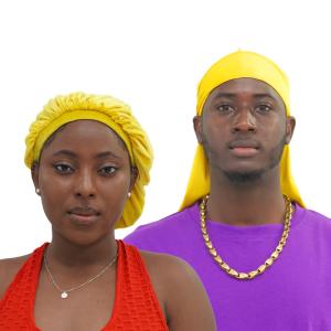 Buy cheap Soft Velvet Satin Silk Custom Logo Durag Bonnet from wholesalers