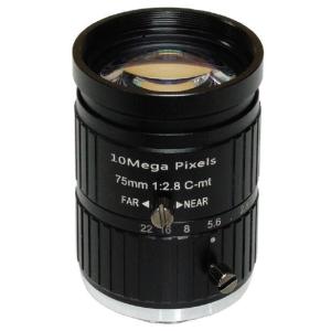 Buy cheap 1 75mm F2.8 10Megapixel HD Manual IRIS C Mount Industrial FA Lens, 75mm 10MP Industrial Machine Vision Lens from wholesalers