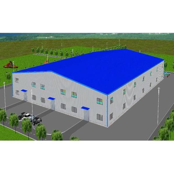 Quality Light Prefabricated Steel Structures Corrugated Metal Sheets Roof Wall Metal Storage Buildings for sale