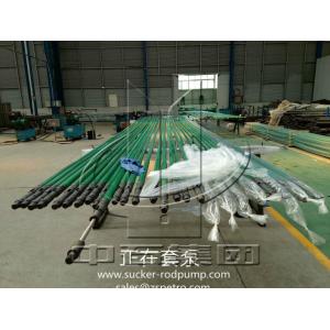 Buy cheap H2S Resistant Structure Subsurface Suker Rod Pump chrome plated from wholesalers