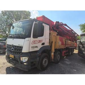 Buy cheap Used SANY Concrete Pump 38m 56m 62m 72m with Benz Chassis and Red from wholesalers